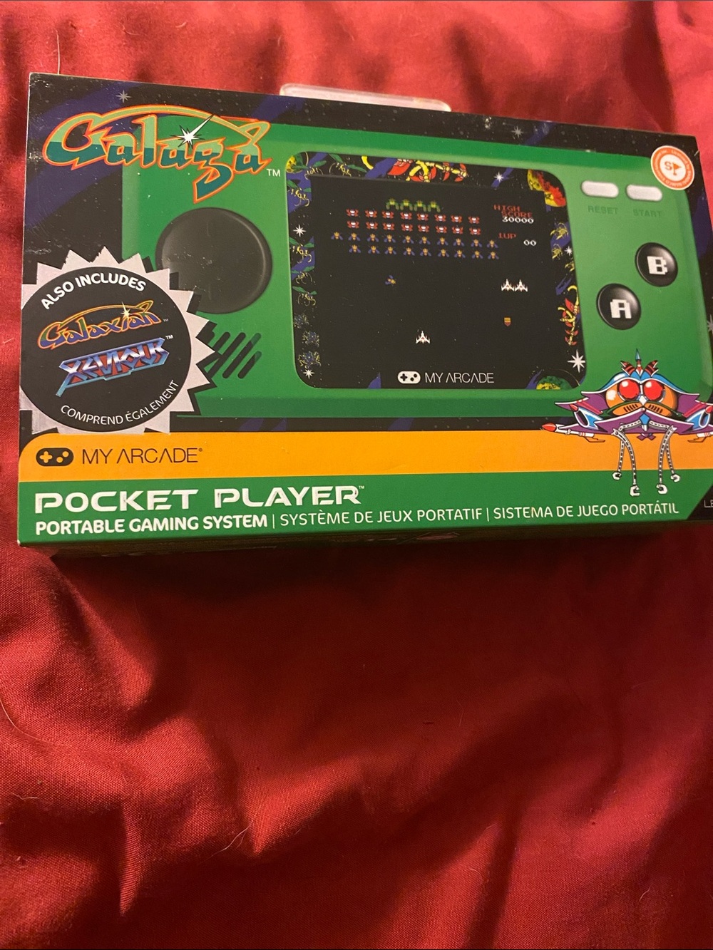 Arcade Pocket Player Portable Gaming System - Green